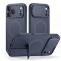 iPhone 17 Pro/18 Pro Tech-Protect Kevlar Aura Cover - MagSafe-kompatibel - Marineblå