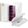 iPhone 17 Pro/18 Pro Tech-Protect OneTouch Set+ - 2-pak med Skærmbeskyttelse Hærdet Glas - gennemsigtig