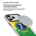 iPhone 17 Pro Benks D3 MagSafe Fodbold TPU Cover - Brasilien