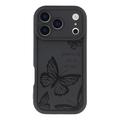 iPhone 17 Pro TPU-cover med Sommerfugleprint