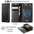 iPhone 17 Pro Caseme C49 2-i-1 aftagelig pungetui - MagSafe-kompatibel, RFID