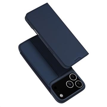 iPhone 17 Pro Dux Ducis Skin Pro Flip Cover - Blå