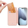 iPhone 17 Pro Dux Ducis Skin Pro Flip Cover - Pink