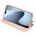 iPhone 17 Pro Dux Ducis Skin Pro Flip Cover - Pink