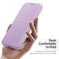 iPhone 17 Pro Dux Ducis Skin X Pro Magnetisk Flip Cover - Lilla