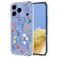 iPhone 17 Pro TPU-cover med blomstermønster