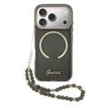 iPhone 17 Pro Guess IML Glitter Script Rem Cover - MagSafe-kompatibelt