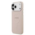 iPhone 17 Pro Guess Saffiano Hybrid Cover - MagSafe Kompatibel - Pink
