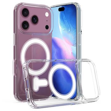 iPhone 17 Pro Hybrid Cover - MagSafe Kompatibel - Gennemsigtig