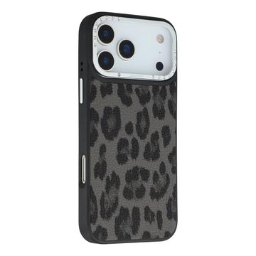 iPhone 17 Pro Jaucase magnetisk hybrid-cover med leopardprint