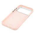 iPhone 17 Pro Jaucase magnetisk hybrid-cover med leopardprint - Pink