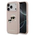 iPhone 17 Pro Karl Lagerfeld Double Heads MagSafe cover i flydende silikone