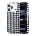 iPhone 17 Pro Karl Lagerfeld Houndtand Harpiksplade Cover - MagSafe-kompatibelt