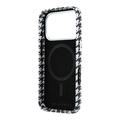 iPhone 17 Pro Karl Lagerfeld Houndtand Harpiksplade Cover - MagSafe-kompatibelt