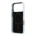 iPhone 17 Pro Karl Lagerfeld Houndtand Harpiksplade Cover - MagSafe-kompatibelt - Blåt