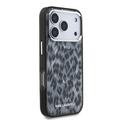 iPhone 17 Pro Karl Lagerfeld IML Leopard Cover - MagSafe-kompatibel - Grå