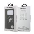 iPhone 17 Pro Karl Lagerfeld Karl and Choupette MagSafe Cover i flydende silikone