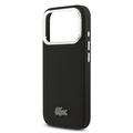 iPhone 17 Pro Lacoste Iconic Petit Pique Kamerastativ Cover - MagSafe-kompatibel - Sort