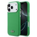 iPhone 17 Pro Lacoste Iconic Petit Pique Metal Logo Cover - MagSafe-kompatibelt