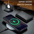 iPhone 17 Pro MagKing K2 MagSafe-etui med aftagelig pung - sort