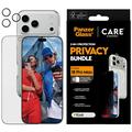 iPhone 17 Pro Max/18 Pro Max PanzerGlass Care Flagship 3-i-1 Privacy Bundle - Klar