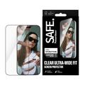 iPhone 17 Pro Max/18 Pro Max PanzerGlass Safe Ultra-Wide Fit Skærmbeskyttelse Hærdet Glas - 9H - Sort kant