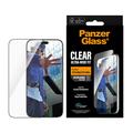 iPhone 17 Pro Max/18 Pro Max PanzerGlass Ultra-Wide Fit EasyAligner Skærmbeskyttelse Hærdet Glas - Sort kant