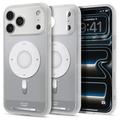 iPhone 17 Pro Max/18 Pro Max Spigen Ultra Hybrid MagSafe Cover - Klassisk sølv