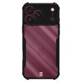 iPhone 17 Pro Max/18 Pro Max Tactical Quantum Stealth Cover med forstærkede hjørner - klar / sort