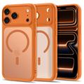 iPhone 17 Pro Max/18 Pro Max Tech-Protect MagPeak MagSafe CC cover – Mat Cosmic Orange