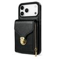 iPhone 17 Pro Max Alt-i-et cover med pung og rem
