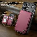 iPhone 17 Pro Max Caseme C22-etui RFID-kortpung