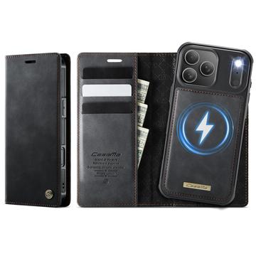 iPhone 17 Pro Max Caseme C49 2-i-1 aftagelig pungetui - MagSafe-kompatibel, RFID - Sort