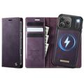 iPhone 17 Pro Max/18 Pro Max Caseme C49 2-i-1 aftagelig pungetui - MagSafe-kompatibel, RFID