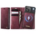 iPhone 17 Pro Max Caseme C49 2-i-1 aftagelig pungetui - MagSafe-kompatibel, RFID