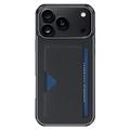 iPhone 17 Pro Max Dux Ducis Pocard Cover med kortholder - Sort