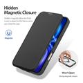 iPhone 17 Pro Max Dux Ducis Skin X Pro Magnetisk Flip Cover - Sort