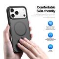 iPhone 17 Pro Max Dux Ducis Yind Hybrid Cover - MagSafe-kompatibel - Sort