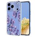 iPhone 17 Pro Max TPU-cover med blomstermønster - Blåregn