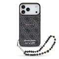 iPhone 17 Pro Max Guess 4G Strap Limited Edition Cover - MagSafe-kompatibel - Sort