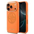 iPhone 17 Pro Max Guess Perforated 4G Logo Cover - MagSafe-kompatibelt - orange