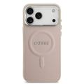 iPhone 17 Pro Max Guess Saffiano Hybrid Cover - MagSafe Kompatibel - Pink