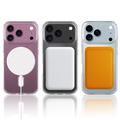 iPhone 17 Pro Max Hybrid Cover - MagSafe Kompatibel - Gennemsigtig