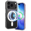 iPhone 17 Pro Max Hybrid Cover - MagSafe Kompatibel - Gennemsigtig