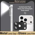 iPhone 17 Pro Max Imak Fulddækkende kameralinsebeskytter i metal og hærdet glas