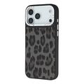 iPhone 17 Pro Max Jaucase magnetisk hybrid-cover med leopardprint