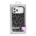 iPhone 17 Pro Max Jaucase magnetisk hybrid-cover med leopardprint