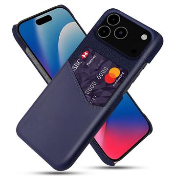 iPhone 17 Pro Max KSQ Cover med Kortholder - Blå