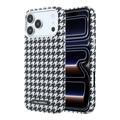 iPhone 17 Pro Max Karl Lagerfeld Houndtand Harpiksplade Cover - MagSafe-kompatibelt