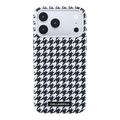 iPhone 17 Pro Max Karl Lagerfeld Houndtand Harpiksplade Cover - MagSafe-kompatibelt